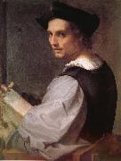 Andrea del Sarto Portrait of man oil painting